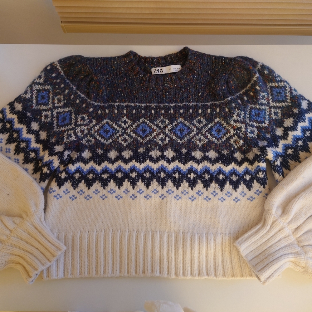 Zara Patterned Sweater - Picture 8 of 9